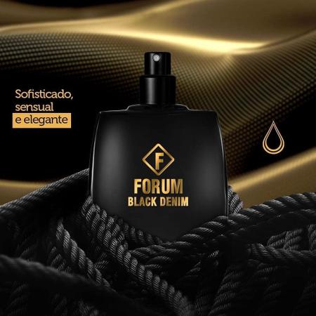 Imagem de Perfume Black Denim Forum - Deo Colônia 50ml