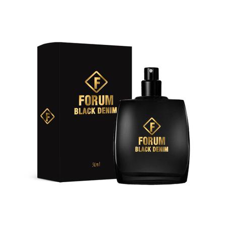 Imagem de Perfume Black Denim Forum - Deo Colônia 50ml