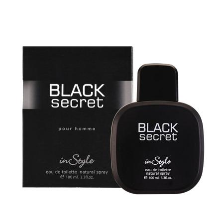 Perfume Black Secret Eau De Toilette Masculino InStyle 100ml