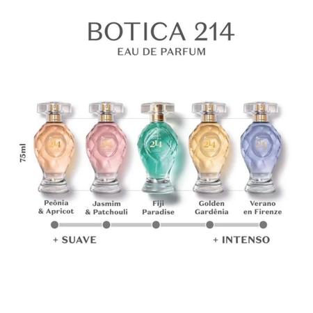 Imagem de Perfume botica 214 fiji paradise eau de parfum boticário feminino - 75ml - O BOTICÁRIO