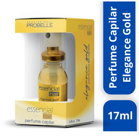 Imagem de Perfume Capilar Elegance Gold 17ml unidade PROBELLE 