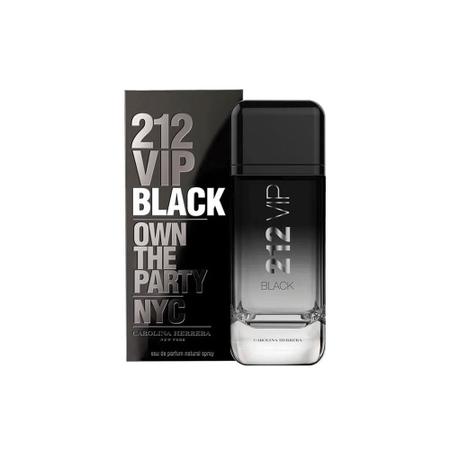 Imagem de Perfume Carolina Herrera 212 Vip Men Black Masculino Eau de Parfum 200 Ml