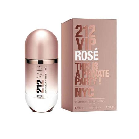 Imagem de Perfume Carolina Herrera 212 Vip Rose Feminino Eau de Parfum 50 Ml