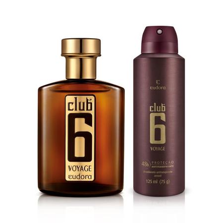 Imagem de Perfume Club 6 Voyage Deo Colonia 95ml + Desodorante Antitranspirante
