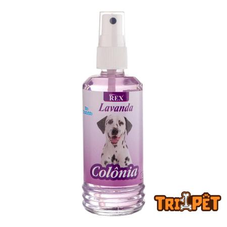 Imagem de Perfume Colônia Cães Cachorro E Gato Rex Colônia Lavanda 120ml