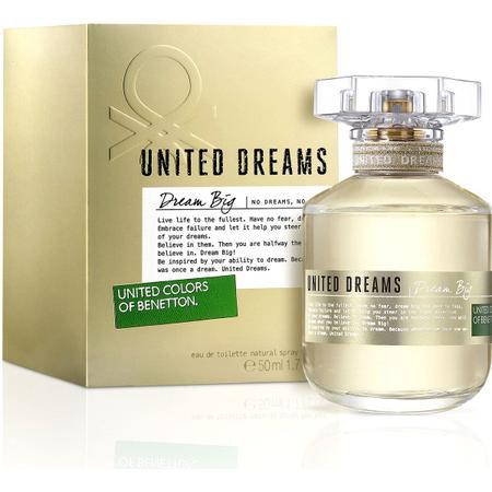Imagem de Perfume Feminino Dream Big Edition Benetton Eau de Toilette 50ml