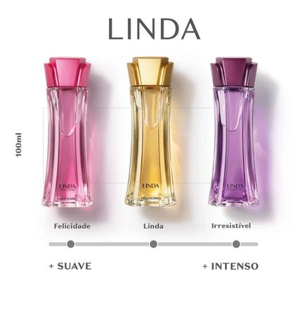 Perfume feminino linda irresistível 100ml o boticário - Perfume Feminino -  Magazine Luiza
