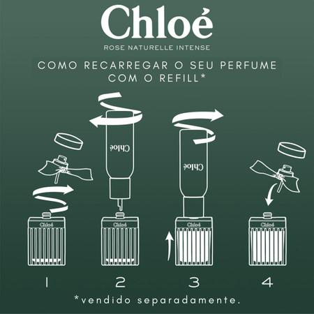 Imagem de Perfume feminino naturelle intense refilável chloé edp 100 ml