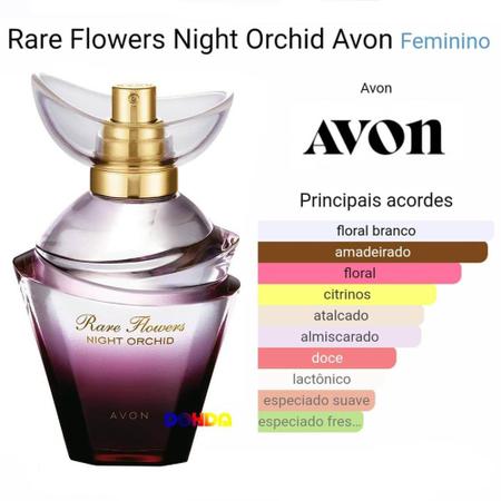 Perfume Feminino Rare Flowers Night Orchid 50ml Avon Perfume