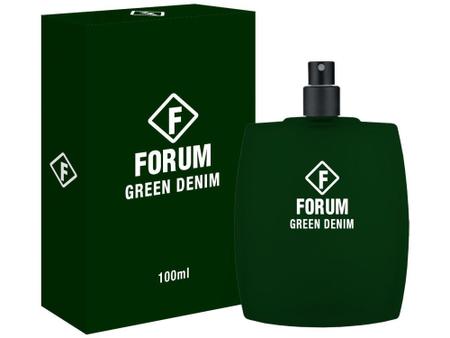 Perfume Forum Green Denim Unissex - Eau de Cologne 100ml - Perfume Unissex  - Magazine Luiza