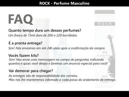 Imagem de Perfume Importado Masculino Rock Amakha Paris Eau De Parfum