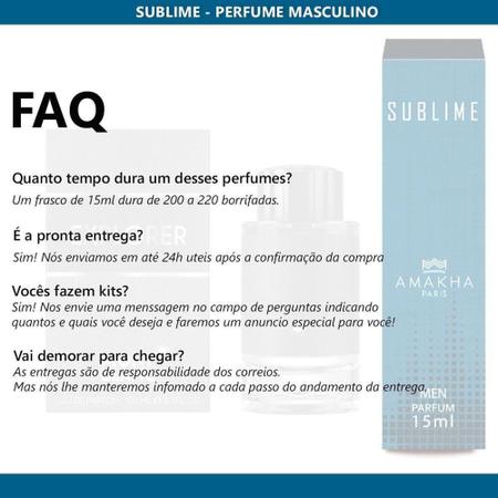 Imagem de Perfume Importado Masculino Sublime Amakha Paris Eau Parfum