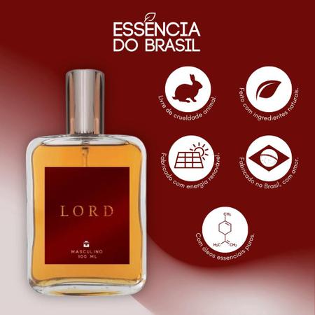 Imagem de Perfume Lord 100ml - Masculino Amadeirado Elegante Top 2022