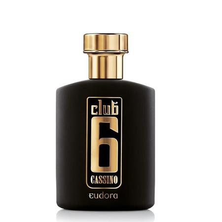 Imagem de Perfume Masculino Club 6 Cassino 95 Ml - Deo colonia Eudora