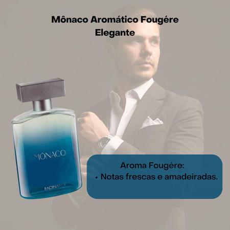 Imagem de Perfume Masculino Mônaco Elegante Deo Colônia Fougere 100Ml