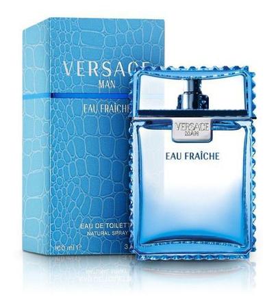 Imagem de Perfume Masculino Versace Man Eau Fraîche Eau de Toilette 100ml + 1 Amostra de Fragrância