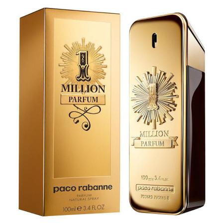 Imagem de Perfume One Million - Paco Rabanne  100ml - Novo Parfum - Masculino Original - Lacrado e Selo da ADIPEC 