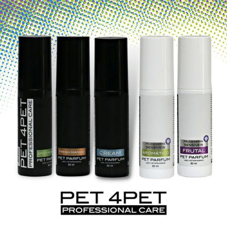 Imagem de Perfume Profissional Colônia Pet Shop Cachorro Gato Premium - Pet 4Pet