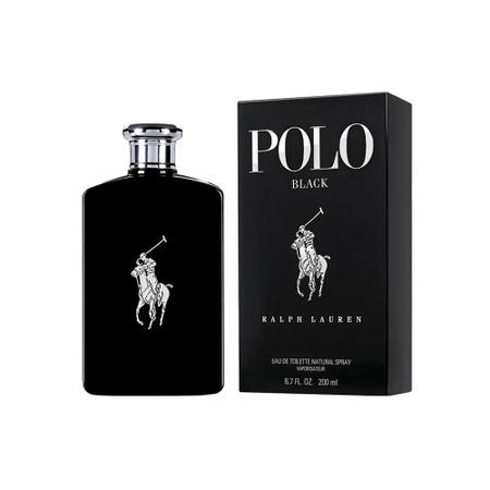 Imagem de Perfume Ralph Lauren Polo Black Masculino Eau de Toilette 200 Ml