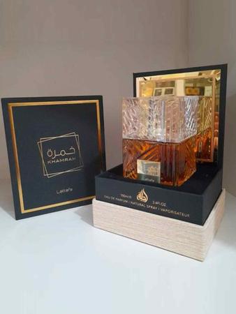 Imagem de Perfume Unissex Khamrah de Lattafa Eau de Parfum 100ml - Lattafa Perfumes