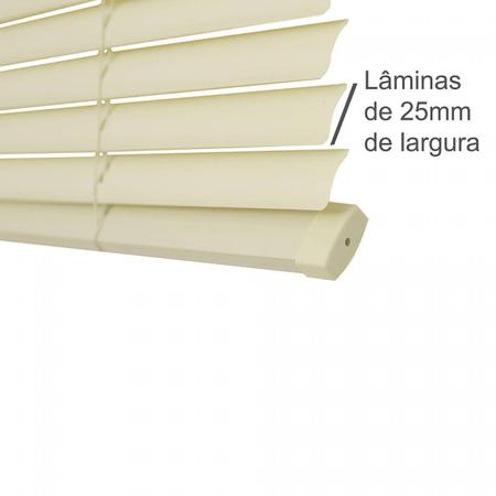 Imagem de Persiana PVC 25mm Isadora Design 1,60mx180cm Bege