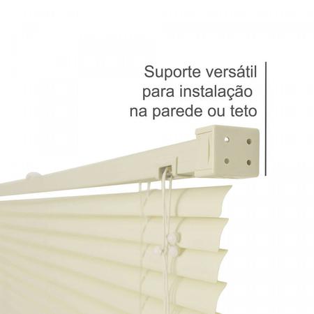 Imagem de Persiana PVC 25mm Isadora Design 1,60mx180cm Bege
