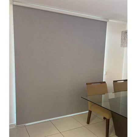 Imagem de Persiana Rolo Blackout Cinza - 2,20m x 2,80m