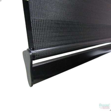 Imagem de Persiana Rolo Double Vision Zebra 160x220 Preta