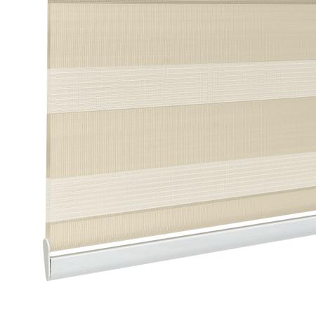 Imagem de Persiana Rolo Zebra Standard 1,80 X 2,20 Bege, Branco, Cinza, Preto, Bege Mescla, Castor