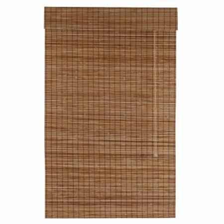 Imagem de Persiana Romana Bambu Block 100Larg X 160Alt Natural