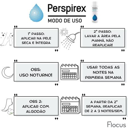 Imagem de Perspirex Loção Pés Unissex Desodorante Antitranspirante 100