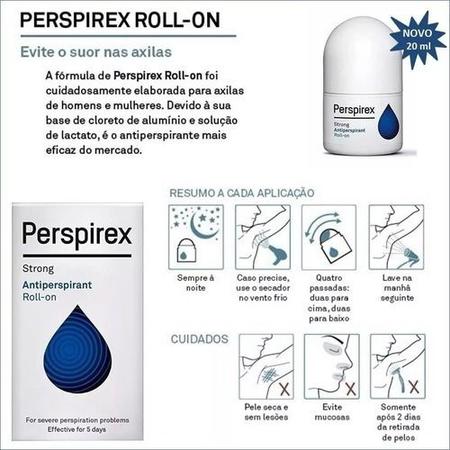 Desodorante Perspirex Strong Antitranspirante Roll-On 20ml