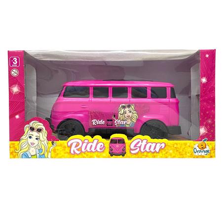 Imagem de Perua de Brinquedo da Barbie Ride Star Combi Infantil Kombi