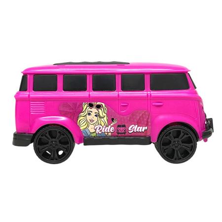 Imagem de Perua de Brinquedo da Barbie Ride Star Combi Infantil Kombi