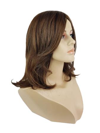 Peruca Ametista - Cabelo Humano Natural Brasileiro - Vitória Régia Perucas Imagem de Peruca Ametista - Cabelo Humano Natural Brasileiro