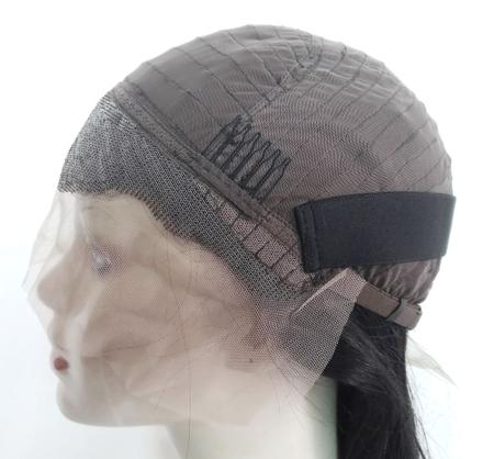Peruca front lace de cabelo humano Maia 40 cm - Capri Style