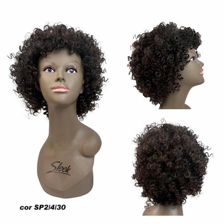 Imagem de Peruca Lace Wig Afro Cacheada Curta Ayumi Fashion Line