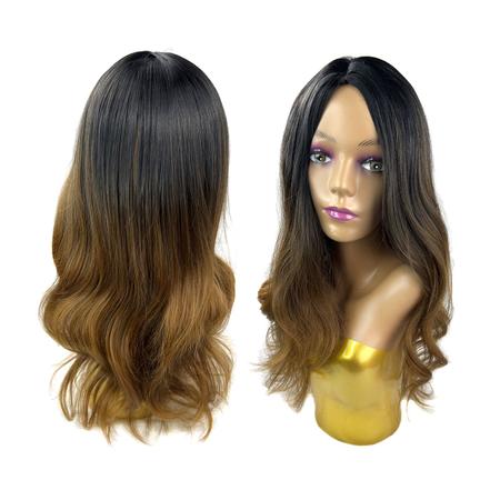 Imagem de Peruca Lace Wig Fibra Futura Aspecto De Cabelo Natural