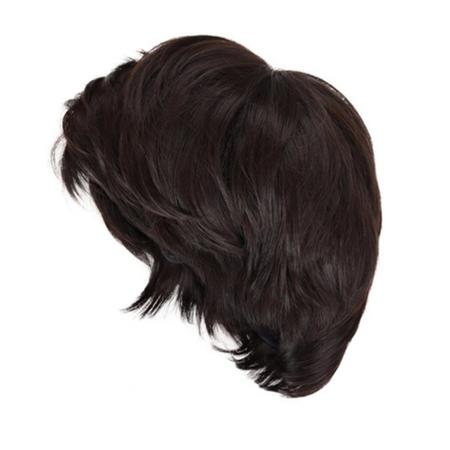 Imagem de Peruca Masculina Homem Cabelo Curto Preto