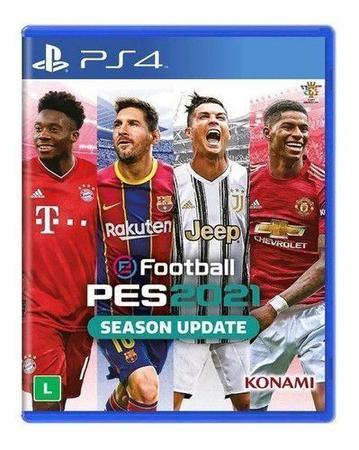 PES 2021 PS4 Midia Fisica - Escorrega o Preço