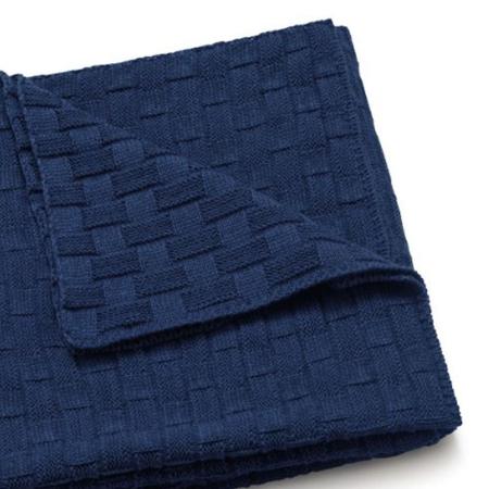 Imagem de Peseira Tricot 230x60cm Azul Lynel