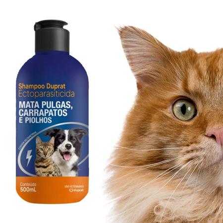 Imagem de Pet Clean Shampoo Anti Pulgas E Carrapatos 500mL Cães Gatos