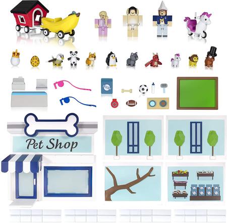 Pet Shop Roblox - Adopt Loja de Animais + Virtual Item Sunny - JP Toys -  Brinquedos e Actions Figures para todas as idades