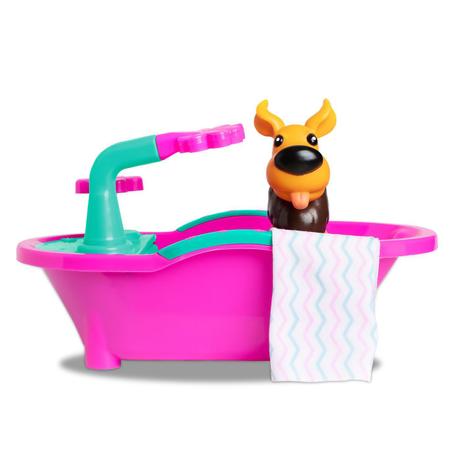 Imagem de Pet Spa Cachorrinho C/ Banheira Saí Água - Samba Toys