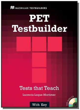 Imagem de Pet testbuilder with answer key  with cd - MACMILLAN