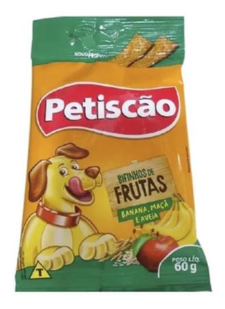 Petiscão Bifinho De Frutas Tablete - 60g Imagem de Petiscão Bifinho De Frutas Tablete - 60g