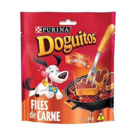 Imagem de Petisco Doguitos Filé De Carne - 65g