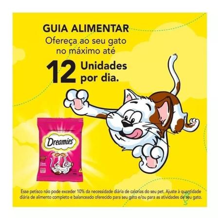 Imagem de Petisco Dreamies Biscoitos Para Gatos Adultos - Caixa 22uni.