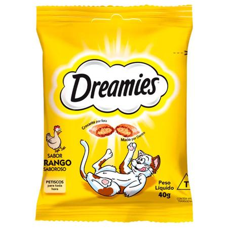 Imagem de Petisco Dreamies Frango Para Gatos Adultos 40 g