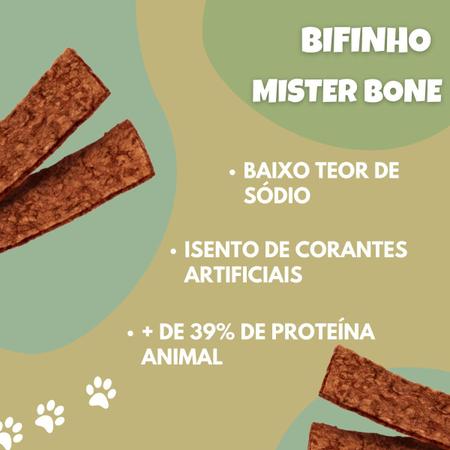 Imagem de Petisco para cachorros alimento cães bifinho canino sabor carne 1kg